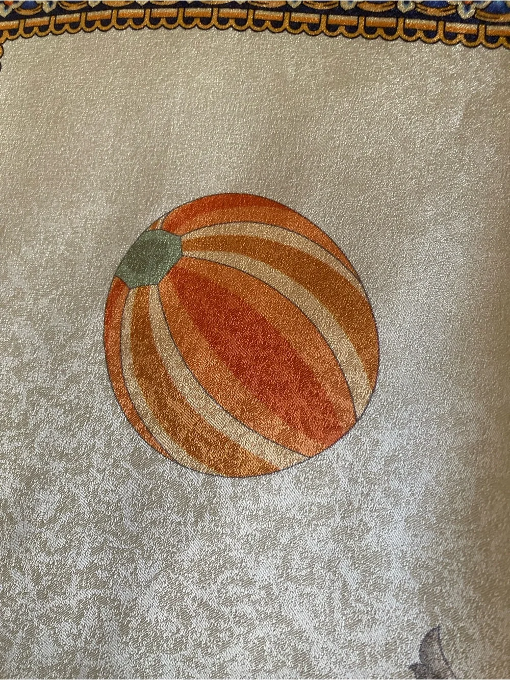 Jim Thompson Elephant Silk Scarf